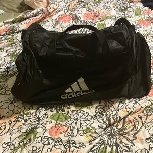Adidas Black Duffel Bag